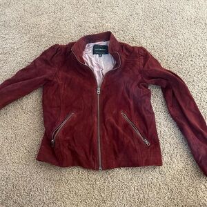 Burgundy Jacket